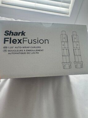 NIB Shark Flexfusion 1.25 auto wrap curlers